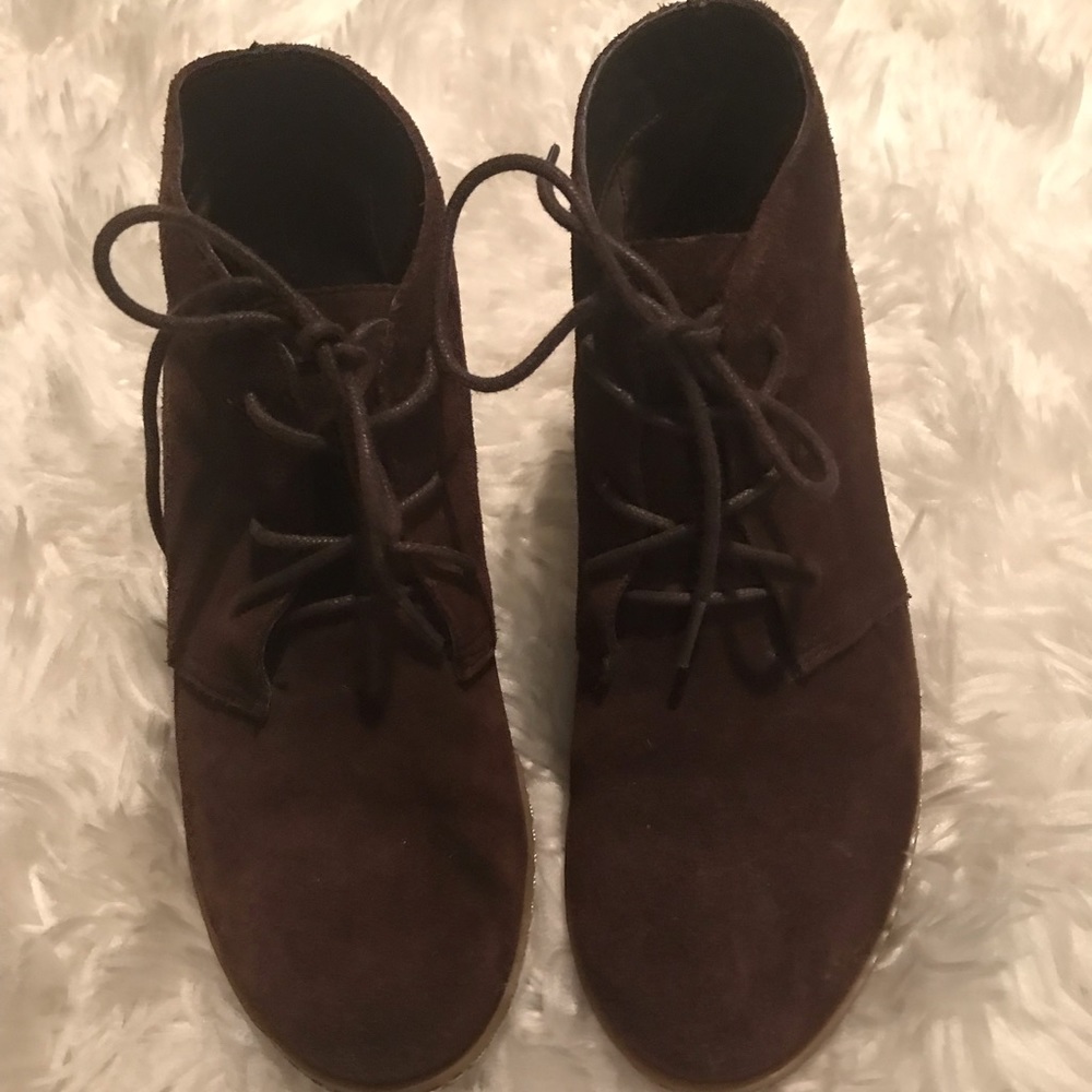 Brown Franco Sarto Booties